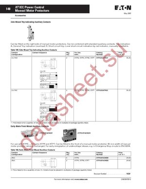 XTPAXSATR20 datasheet  